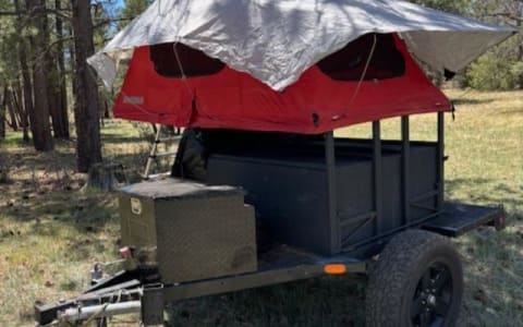 Lightweight Off-Road Go Anywhere Trailer w/Rooftop