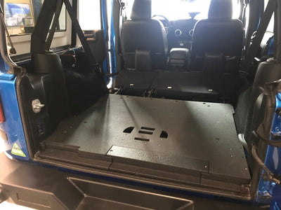Jeep Wrangler 2007-2018 JKU 4 Door - Rear Plate Sy