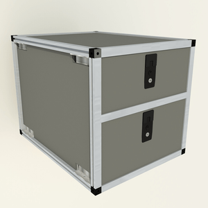 Jeep Wrangler JK/JKU 2007-2018 - Double Drawer Mod