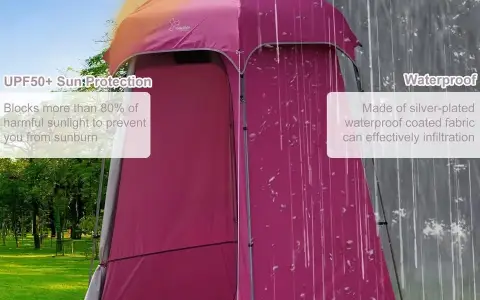 Vidalido Outdoor Camping Shower Tent