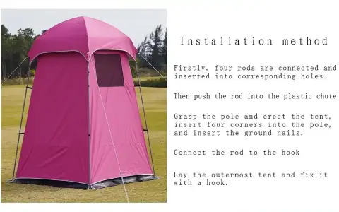 Vidalido Outdoor Camping Shower Tent