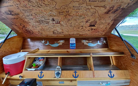 2022 Bend Teardrop 6'x12' with Bunk *Pirate Editio