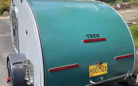 Fern the 2022 Teardrop! +Rooftop Tent, Shower, Awn