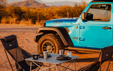 Tonto The Camper Jeep - Arizona Camper Van