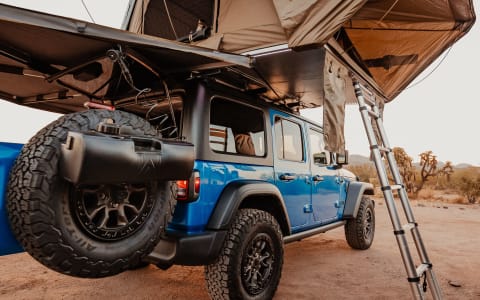 Tonto The Camper Jeep - Arizona Camper Van