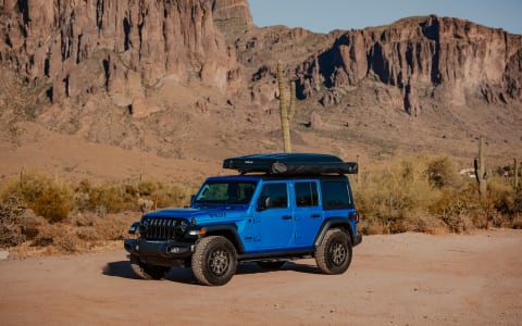 Tonto The Camper Jeep - Arizona Camper Van