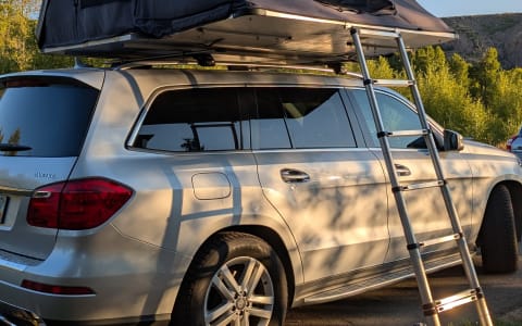Mercedes GL350 Adventure Rig w/ iKamper Rooftop Te