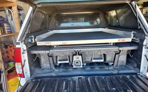 Cargo Slide with Decked drawer system.