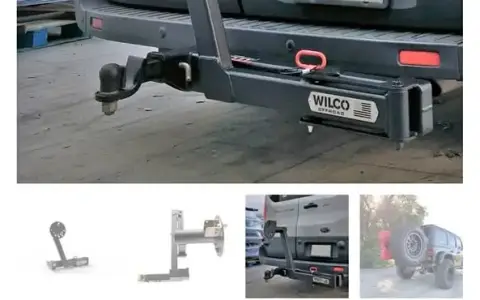 Wilco OFF-Road Spare Tire Carrier (High Clearance)