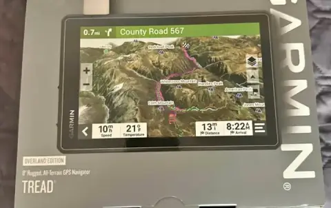 New Garmin Overland Edition GPS