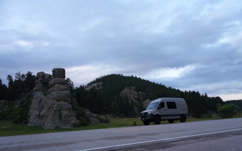 2025 Sprinter Adventure Van! AWD, A/C, diesel heat