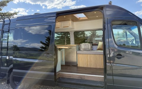 Huck the Adventure Van – Camp Easy. Dog Friendly!