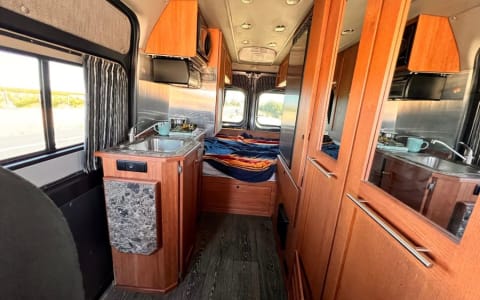 Adventure Ready |  Bathroom & Kitchen | Roadtrek S