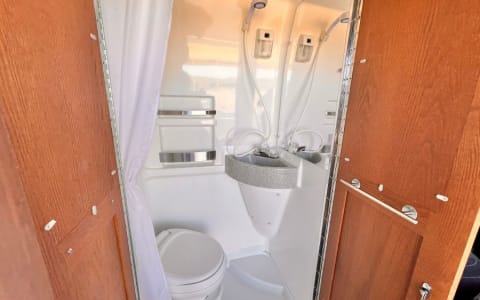 Adventure Ready |  Bathroom & Kitchen | Roadtrek S