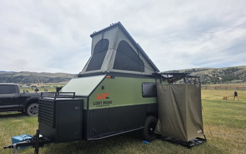 Lost Road Campers Luna Pop top trailer