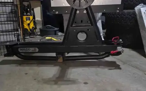 Spare Tire Carrier with accessories