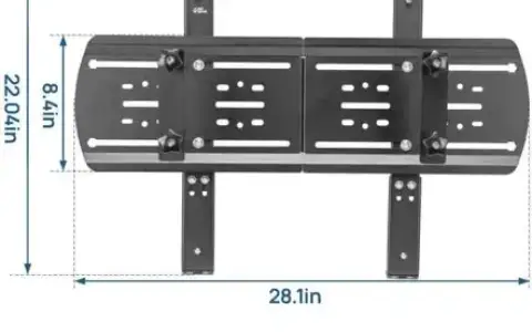 Rear Window Storage Molle Panel Kit For Bronco 4-D