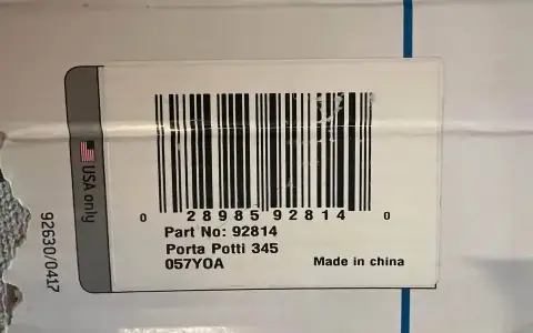 Porta Potti Camping Portable Toilet