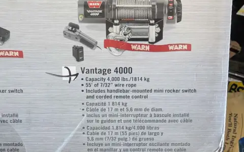 Warn Vantage 4000lb Winch