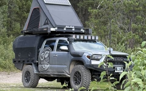 Glacier Overlands Toyota Tacoma Expedition