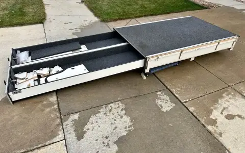 ARE Pickup Vault truck bed drawer system.
