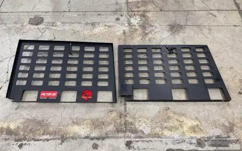 Jeep Jk rear window molle panels