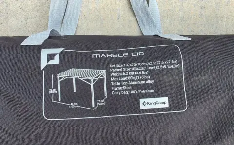 NEW! Kingcamp Folding Camping Table