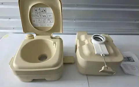 Brand New (but slightly beat up) Camping Toilet