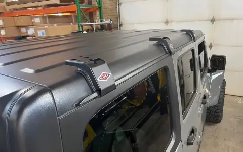 Expedition One MULE roof top tent rack for Jeep Wr