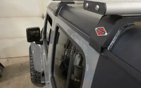 Expedition One MULE roof top tent rack for Jeep Wr