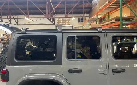 Expedition One MULE roof top tent rack for Jeep Wr